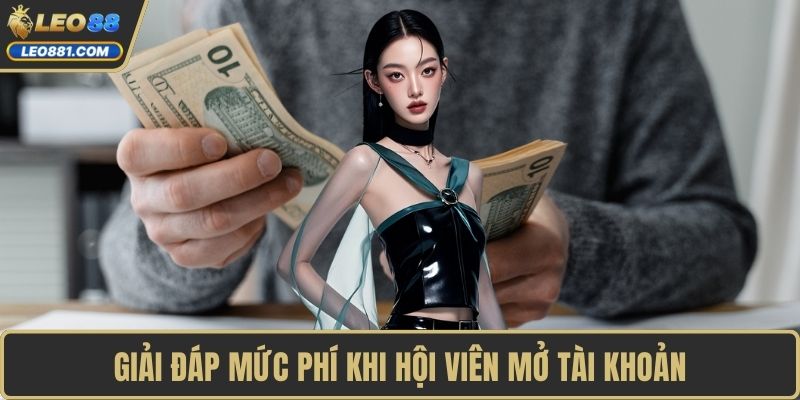 Giải đáp mức phí khi hội viên mở tài khoản