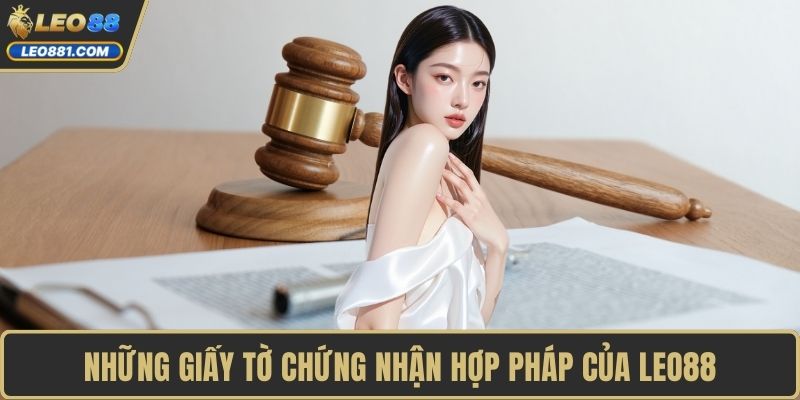 Những giấy tờ chứng nhận hợp pháp của LEO88